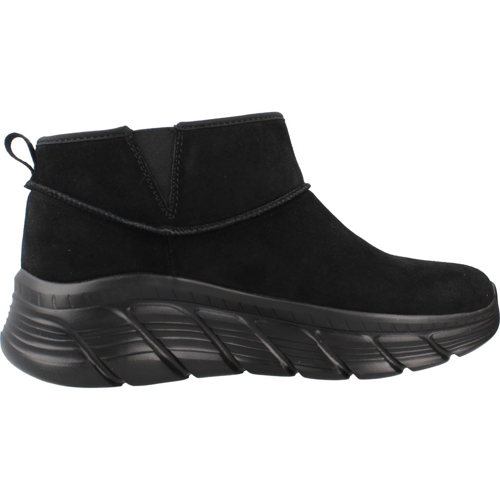 SKECHERS S BOBS B FLEX HI FROST en color NEGRO (4)