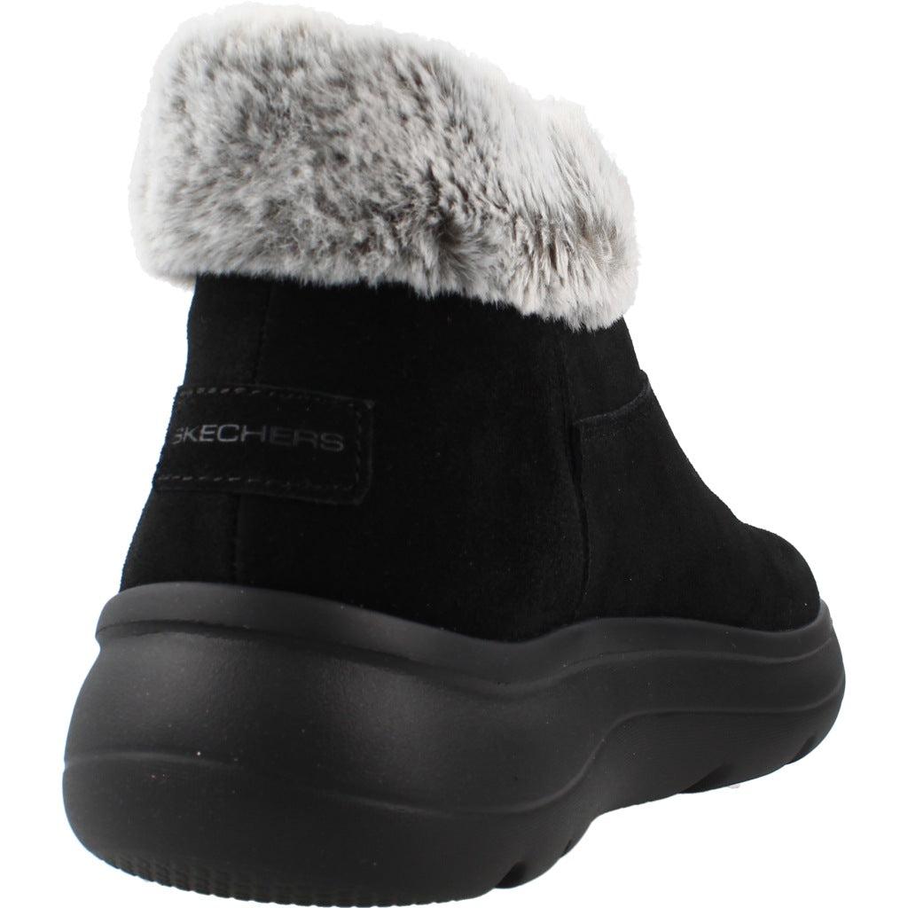 SKECHERS S ON THE GO ENCORE SNOW en color NEGRO (3)