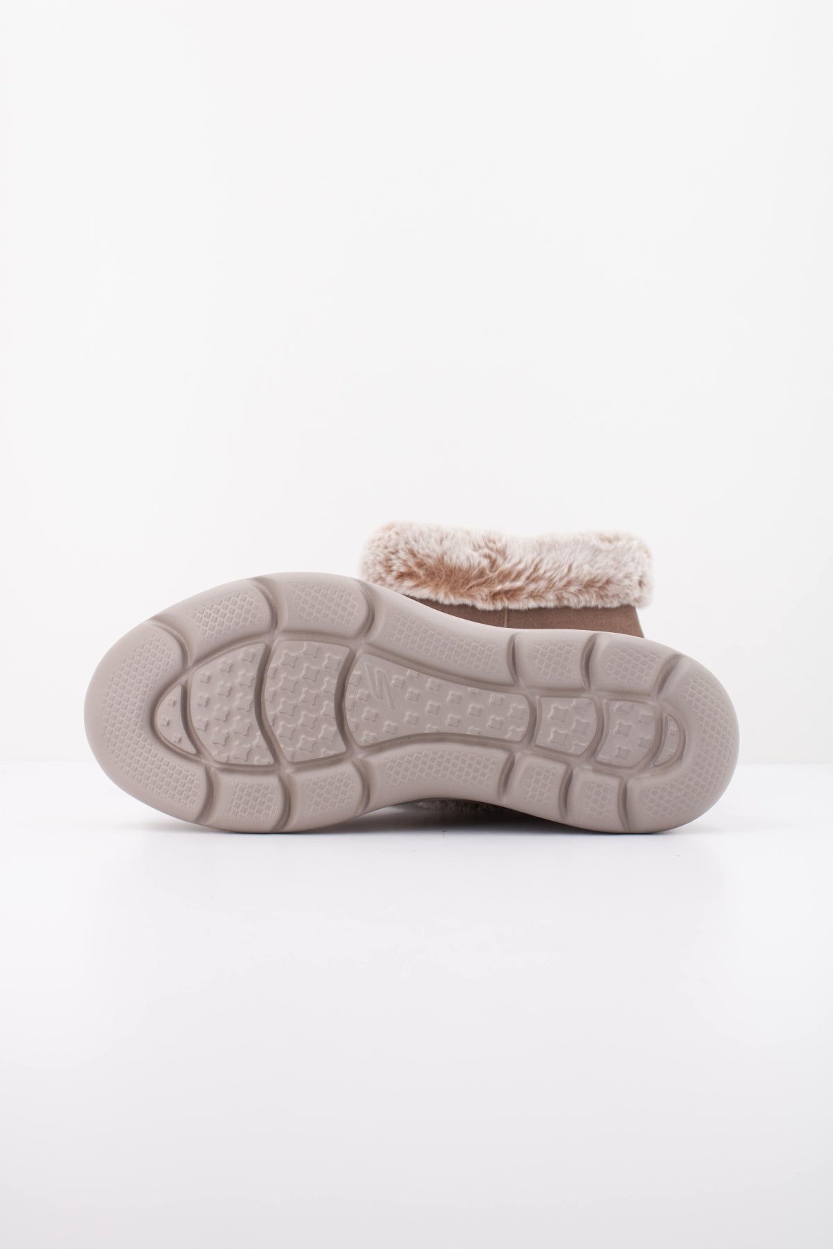 SKECHERS S ON THE GO ENCORE SNOW en color MARRON CLARO (5)