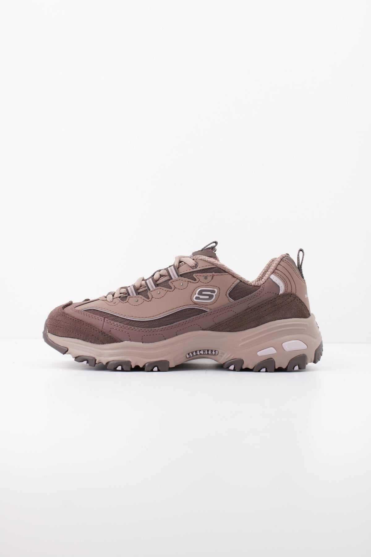 SKECHERS S D LITES MODERN CLASSIC en color MARRON (1)
