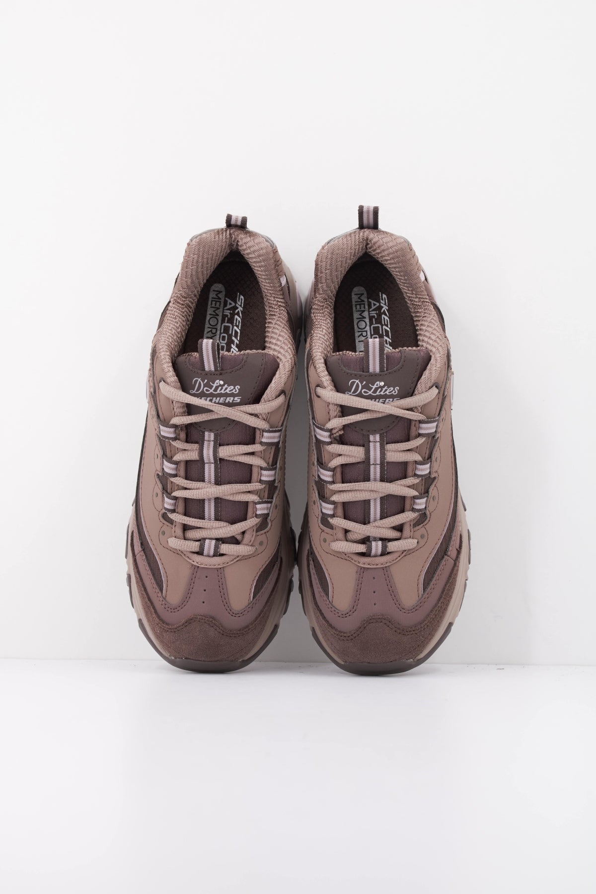 SKECHERS S D LITES MODERN CLASSIC en color MARRON (3)