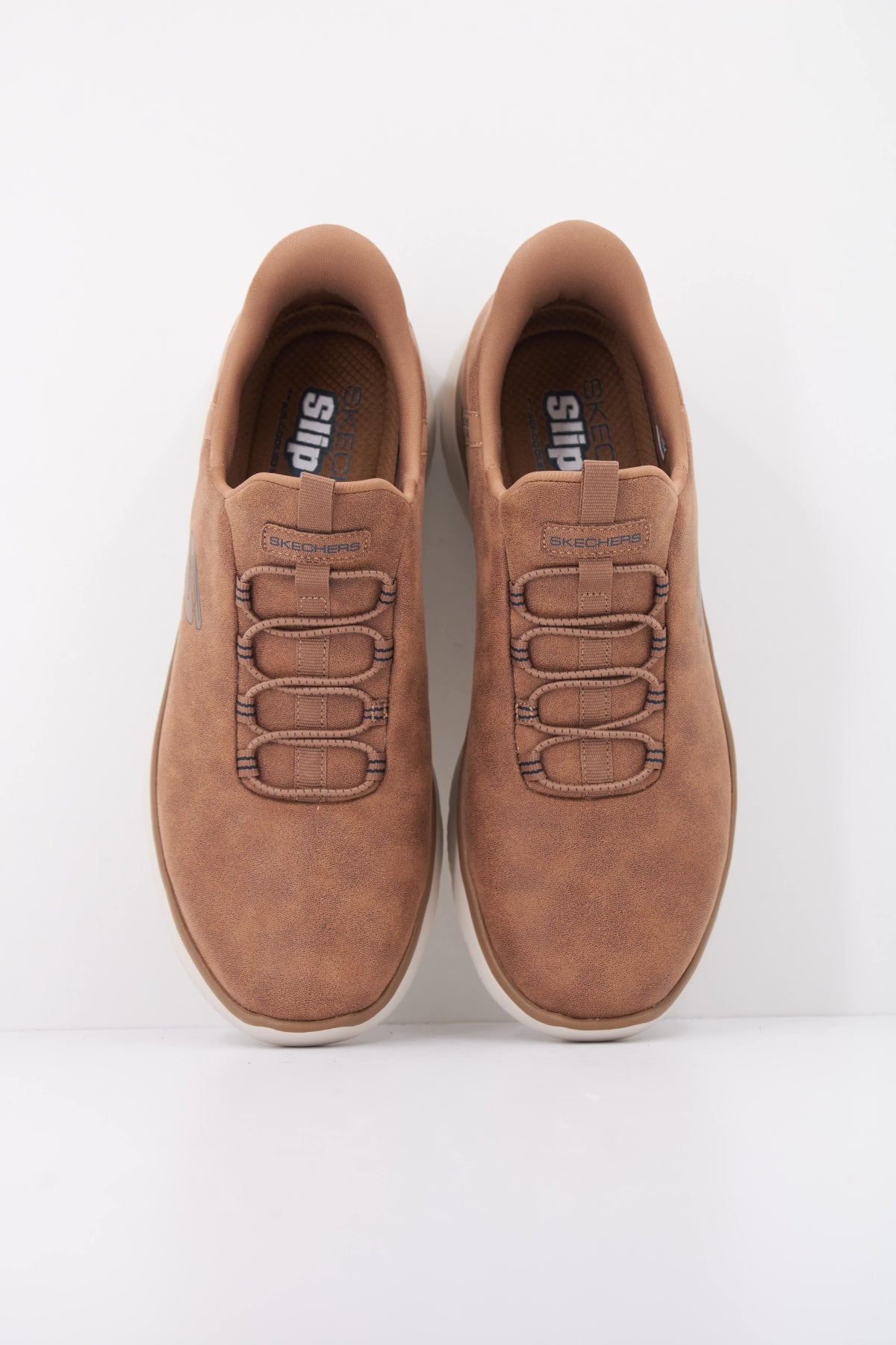 SKECHERS S SUMMITS KORLO en color MARRON CLARO (3)