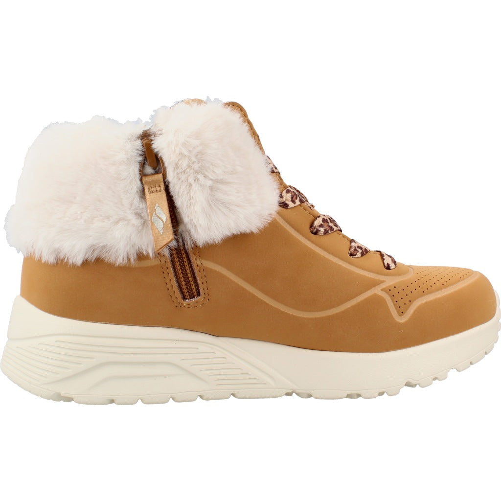 SKECHERS LS en color MARRON CLARO (4)