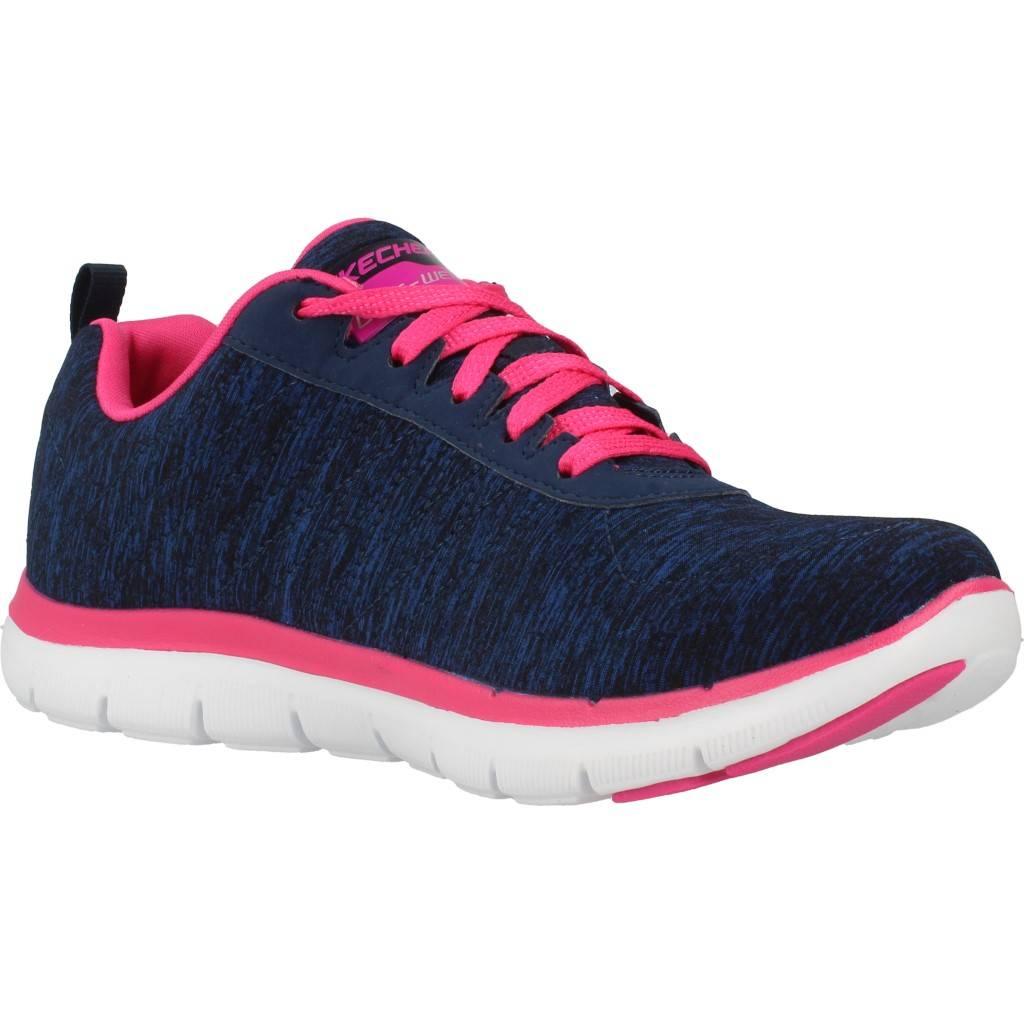SKECHERS S FLEX APPEAL . en color AZUL (5)