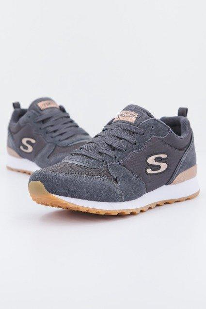SKECHERS RETROS-OG -GOLDN GURL en color GRIS (1)