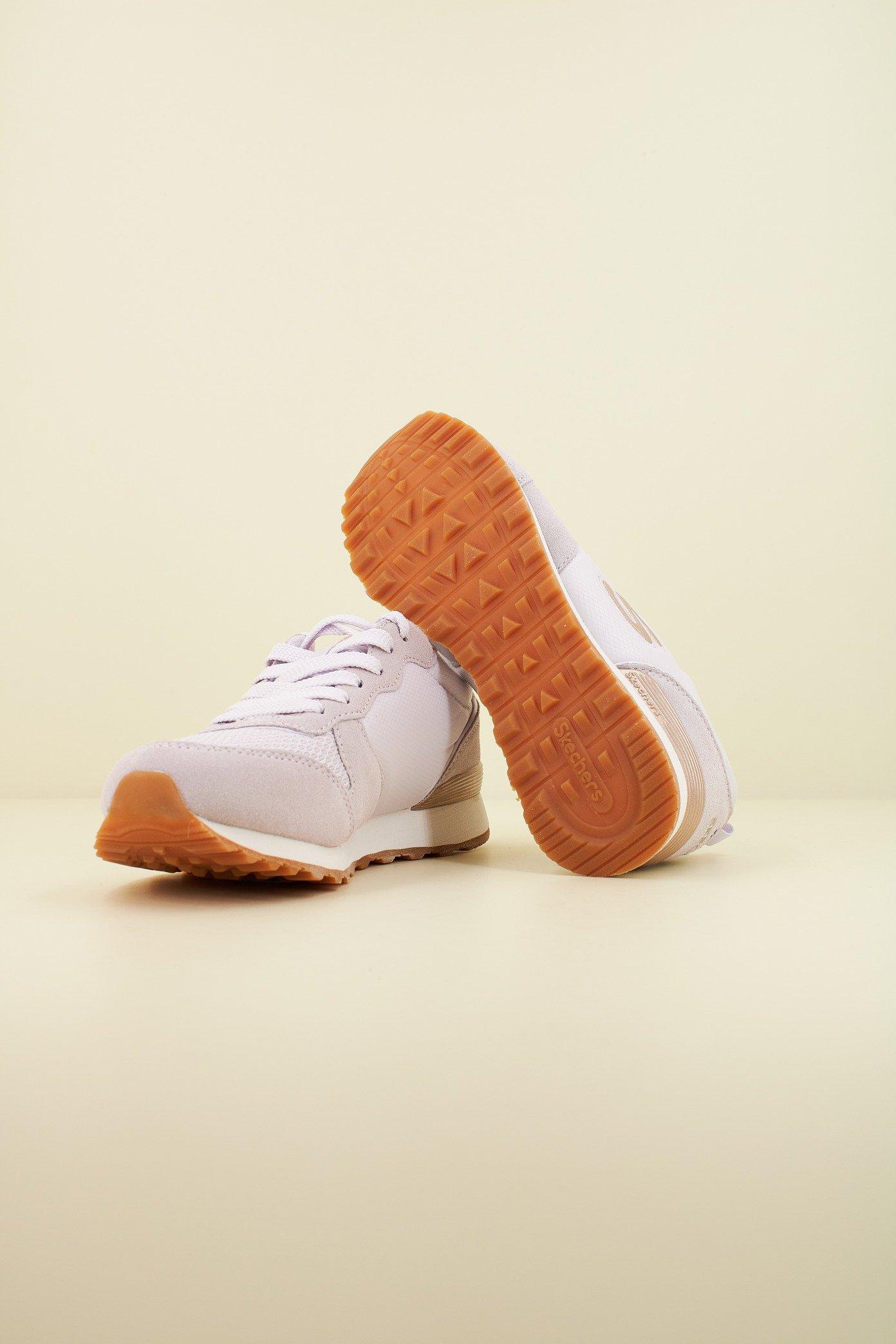 SKECHERS RETROS-OG -GOLDN GURL en color VIOLETA (4)