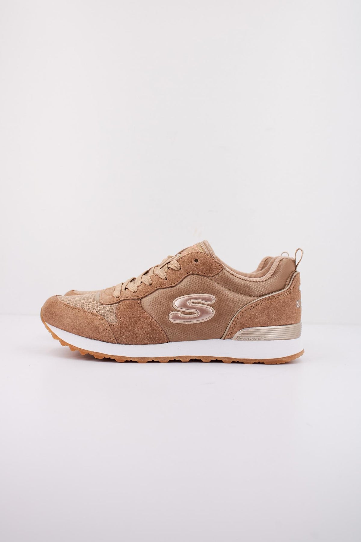 SKECHERS GOLDN GURL en color MARRON (1)