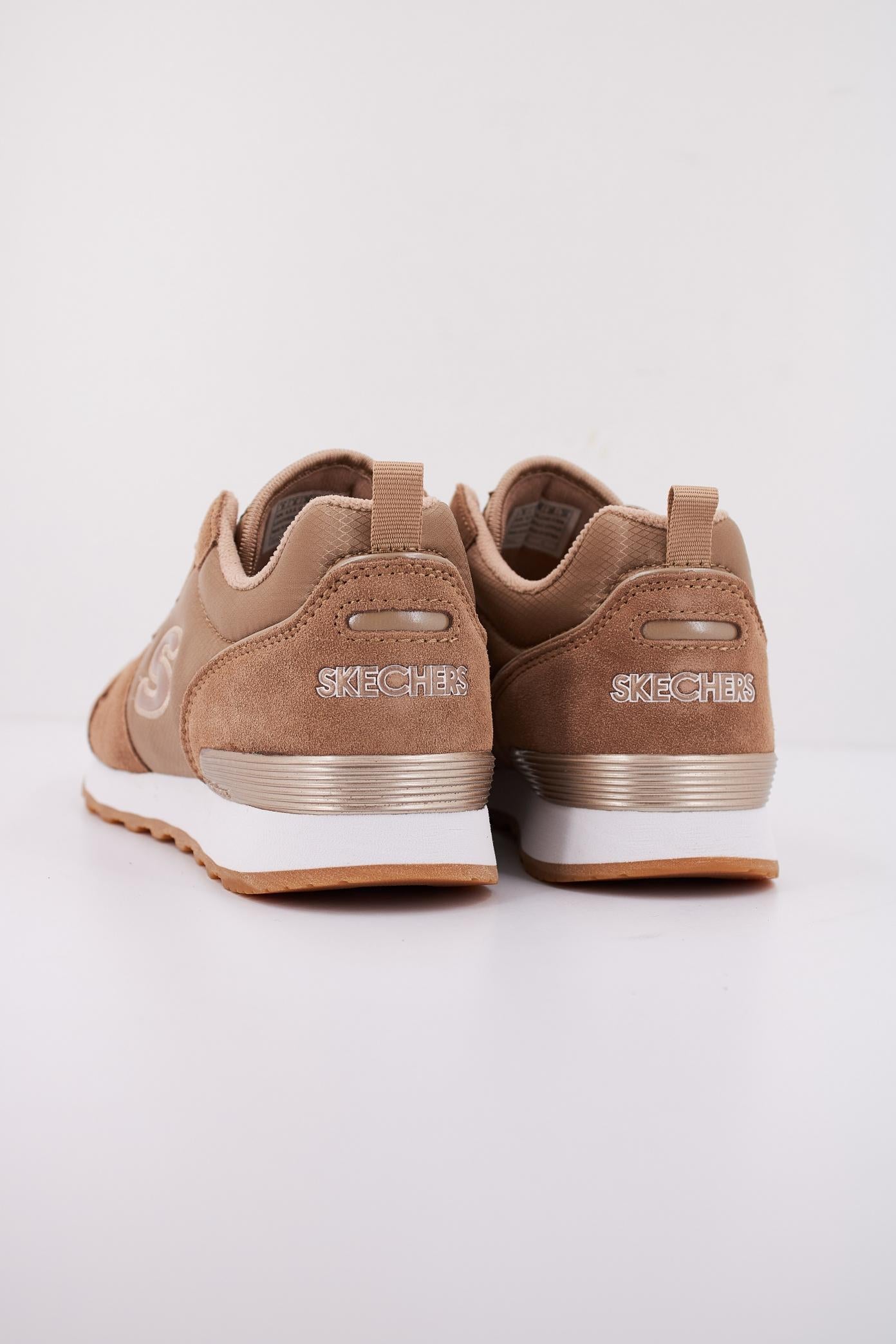 SKECHERS GOLDN GURL en color MARRON (4)