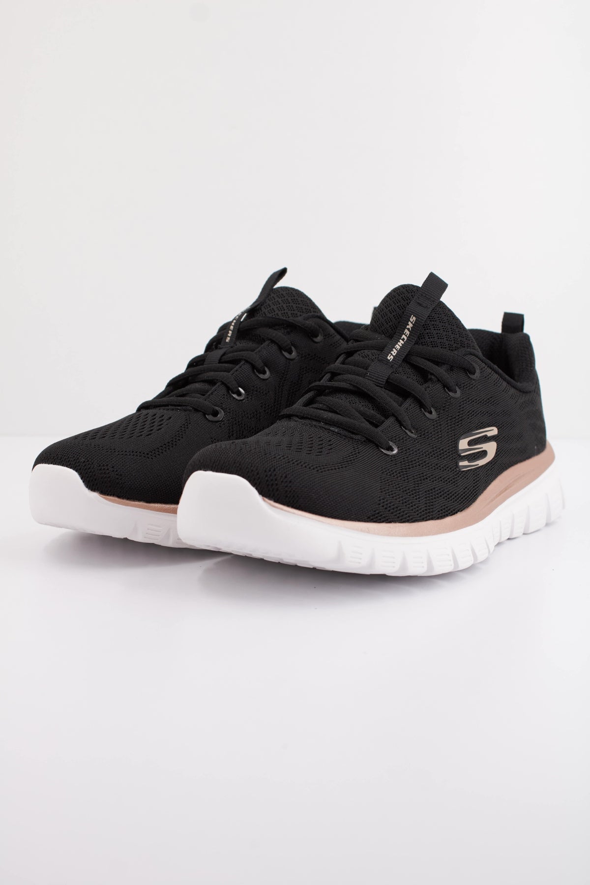 SKECHERS GRACEFUL GET CONNECTED en color NEGRO (2)