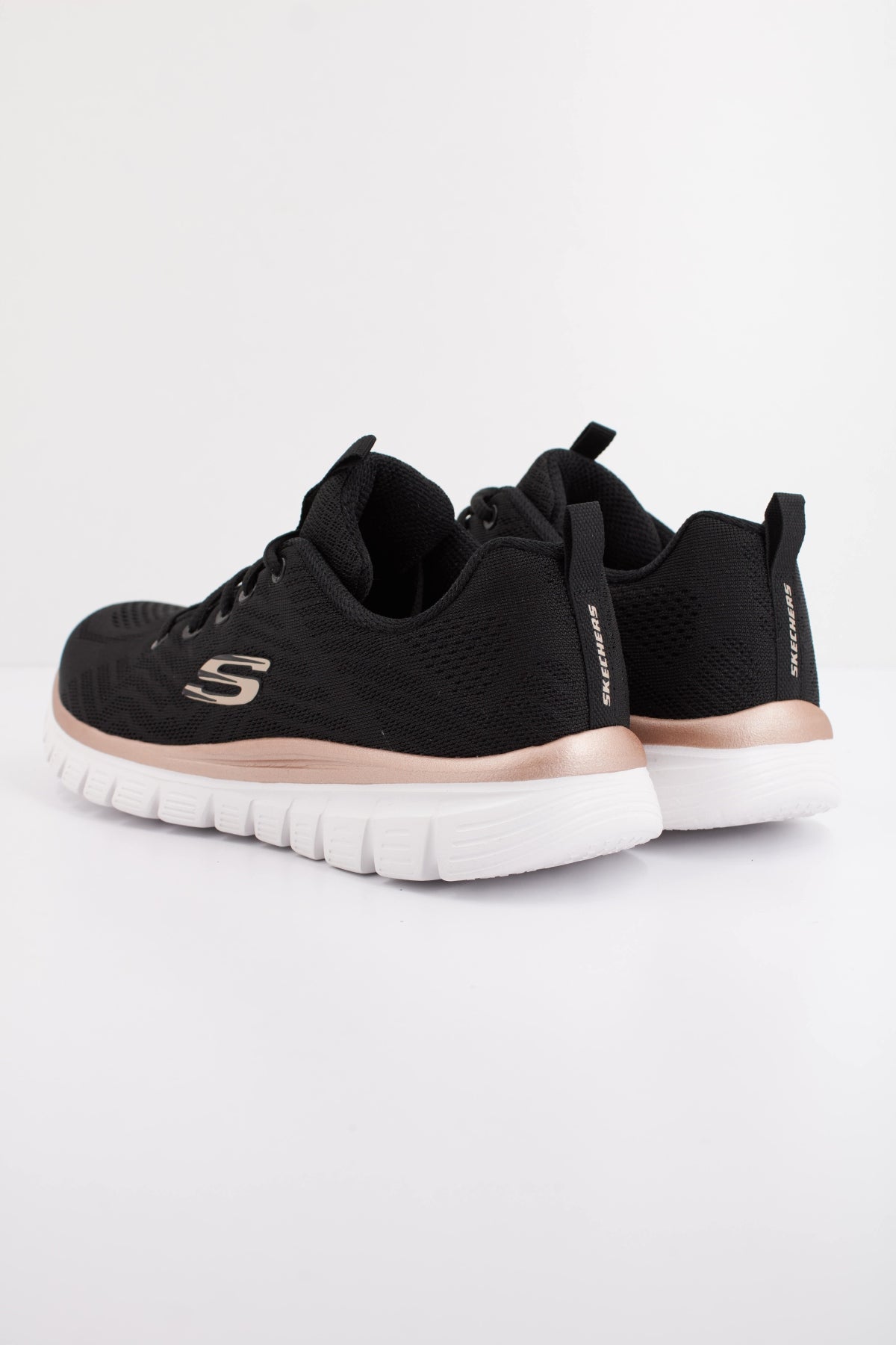 SKECHERS GRACEFUL GET CONNECTED en color NEGRO (4)