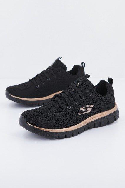 SKECHERS GRACEFUL GET CONNECTED en color NEGRO (1)