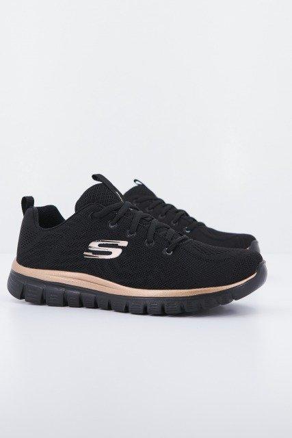 SKECHERS GRACEFUL GET CONNECTED en color NEGRO (2)