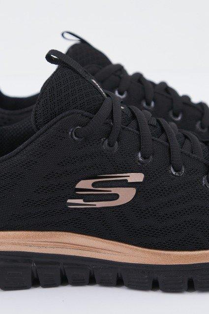 SKECHERS GRACEFUL GET CONNECTED en color NEGRO (4)