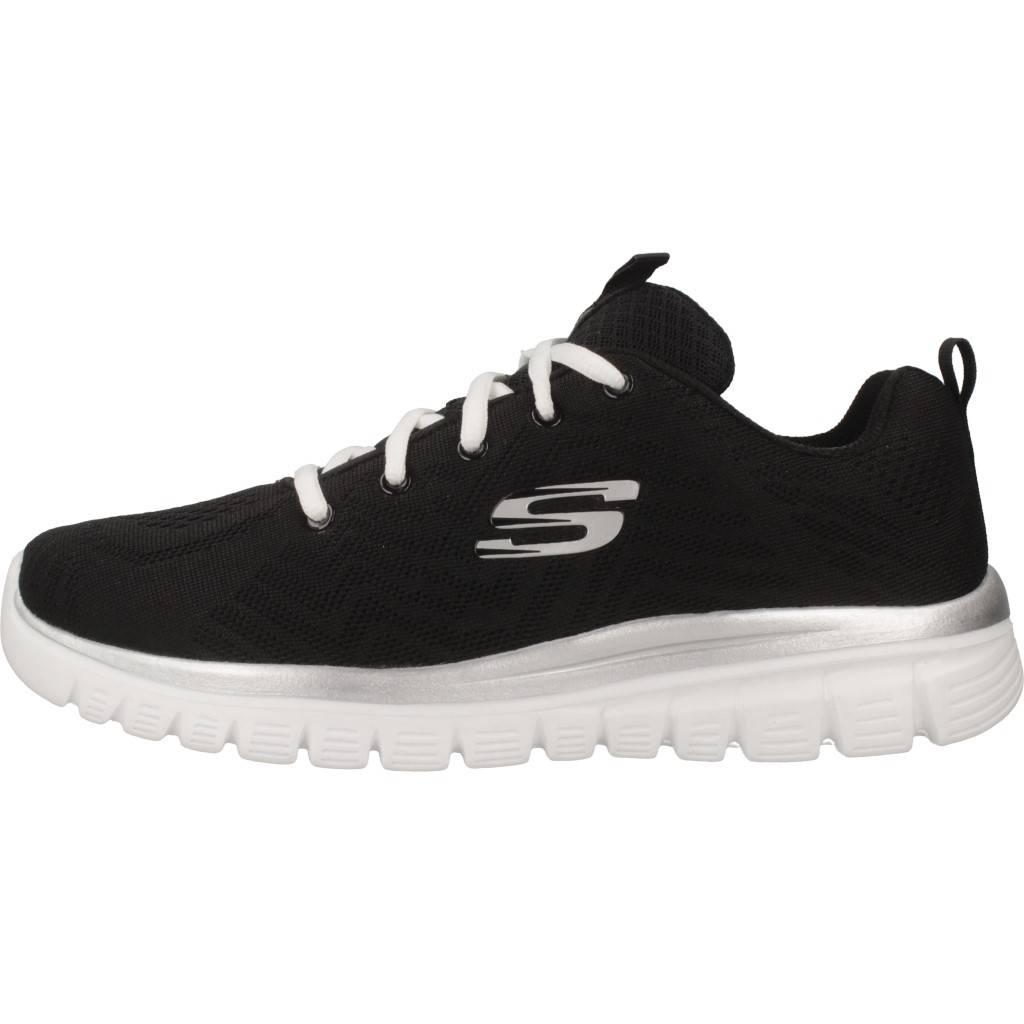 SKECHERS GRACEFUL GET CONNECTED en color NEGRO (2)