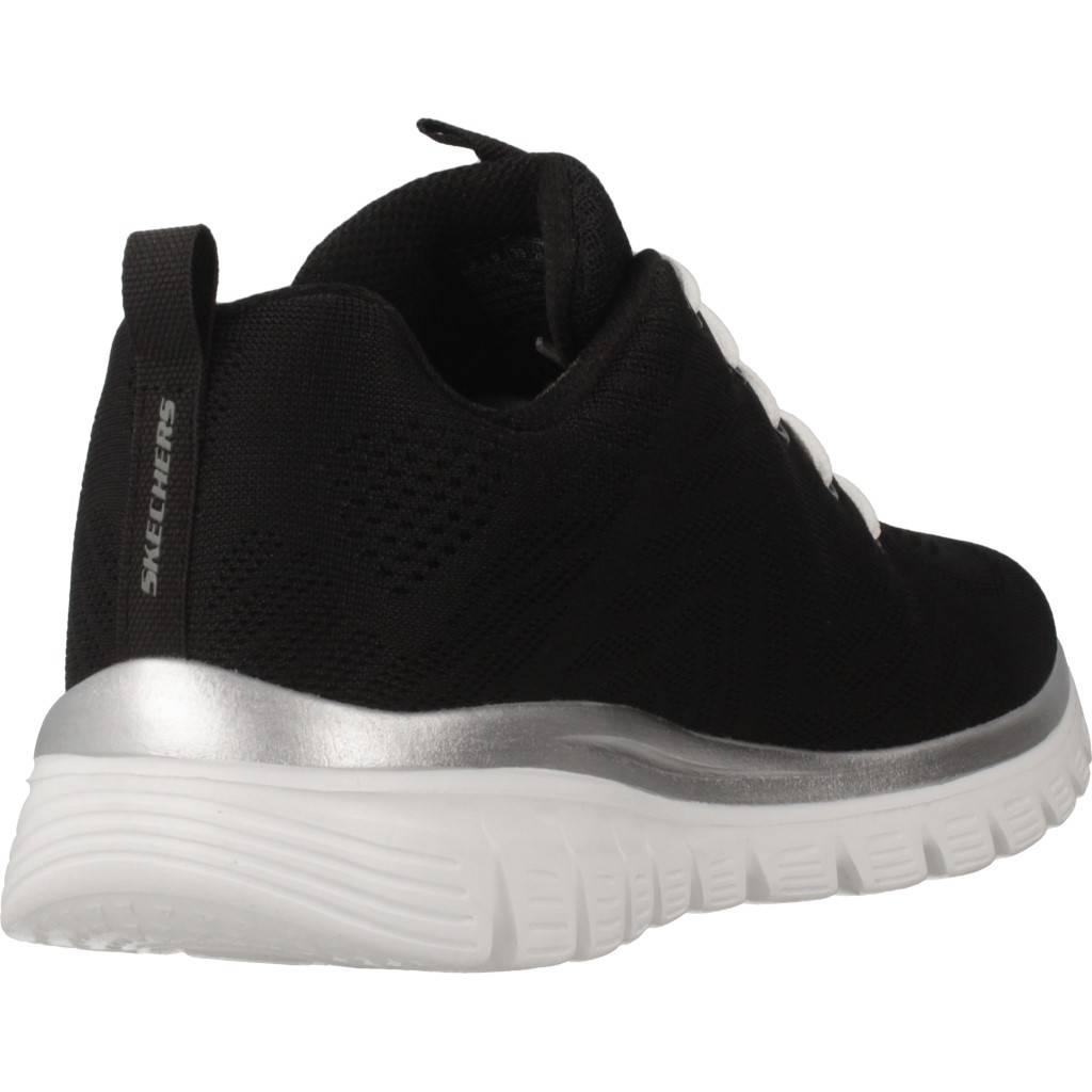 SKECHERS GRACEFUL GET CONNECTED en color NEGRO (3)
