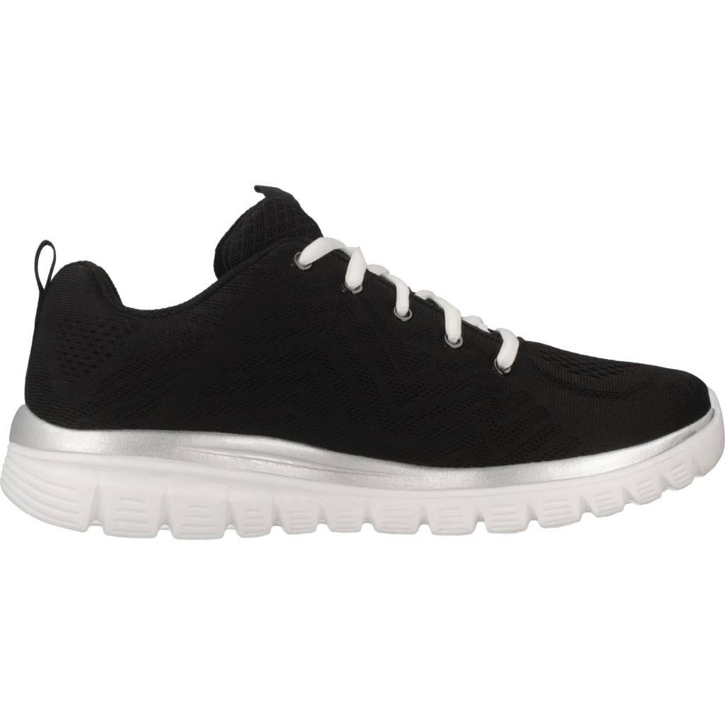 SKECHERS GRACEFUL GET CONNECTED en color NEGRO (4)