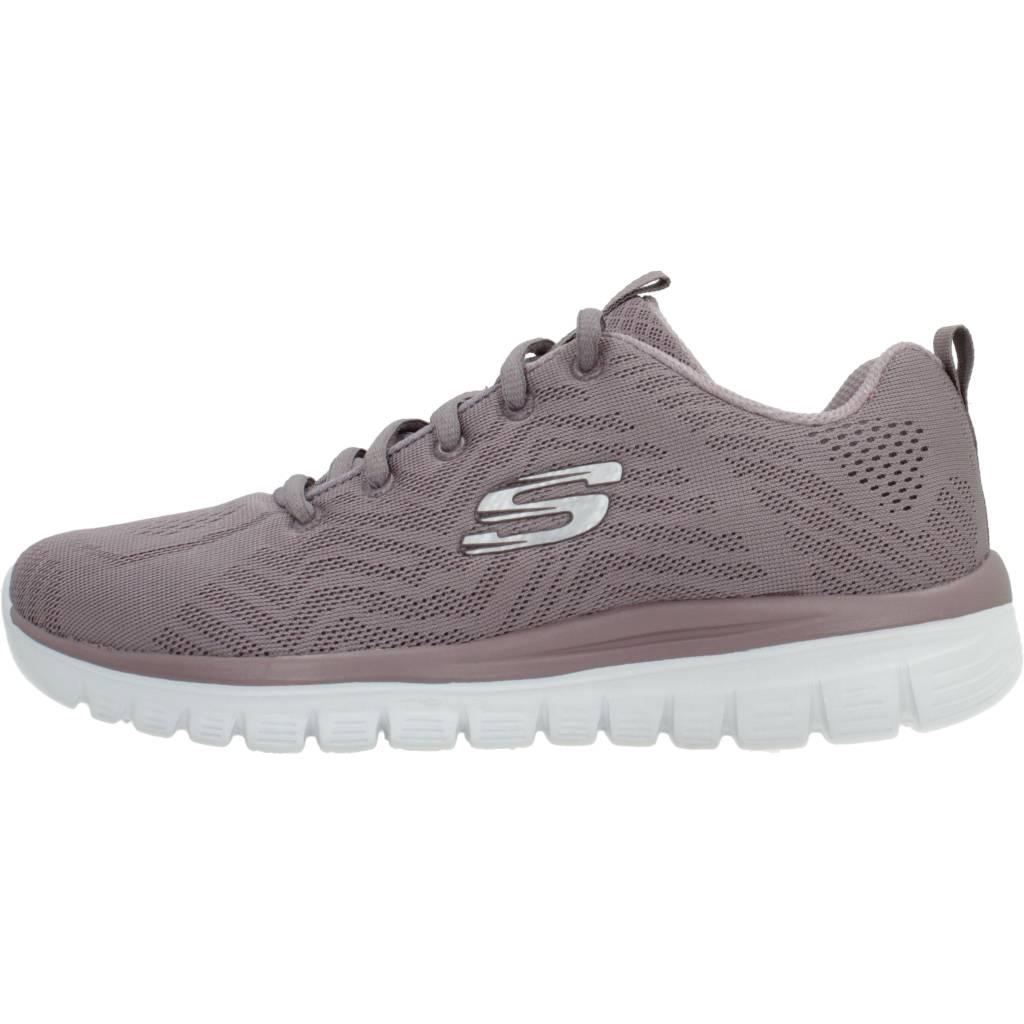 SKECHERS GRACEFUL GET CONNECTED en color VIOLETA (2)