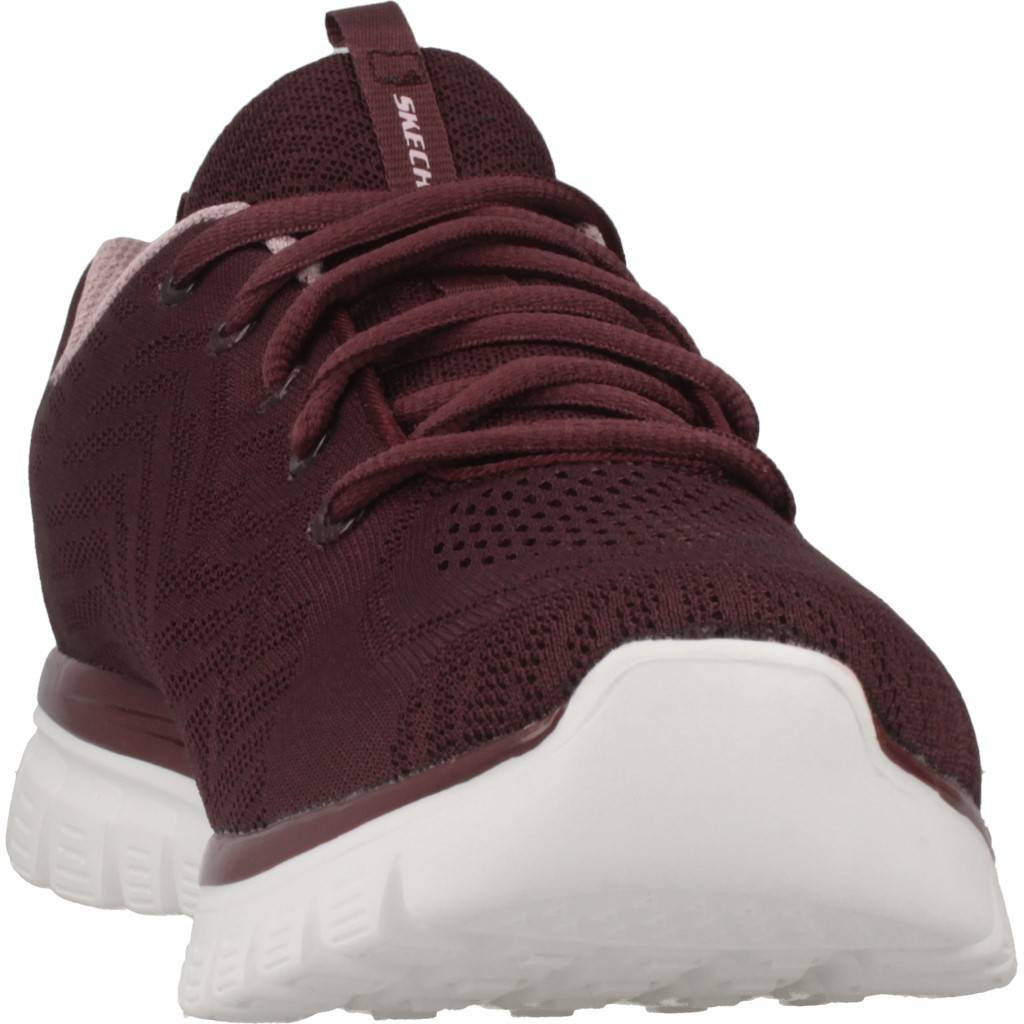 SKECHERS KEEPSAKES CLOUD PEAK en color BURDEOS (6)