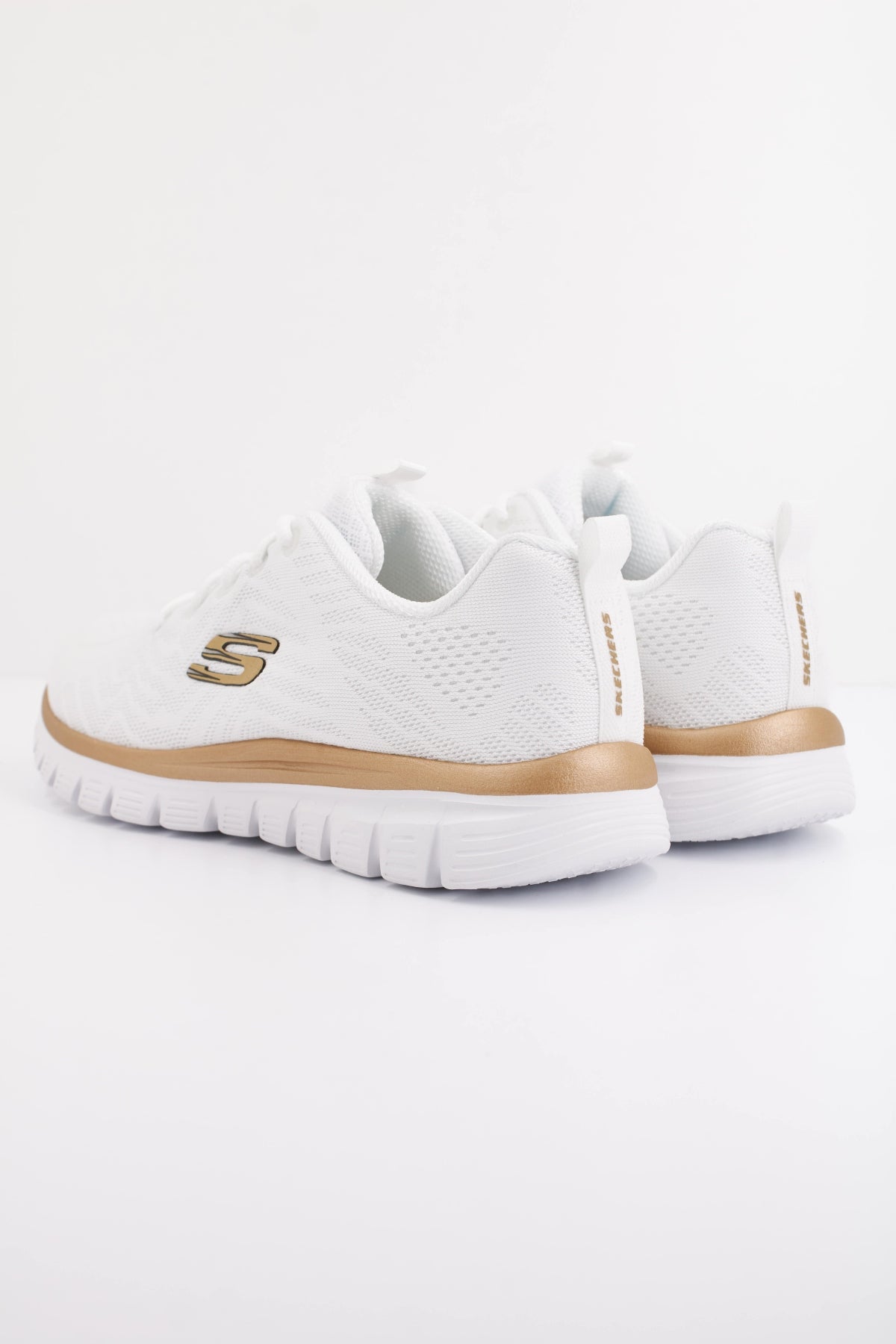 SKECHERS GRACEFUL GET CONNECTED en color BLANCO (4)