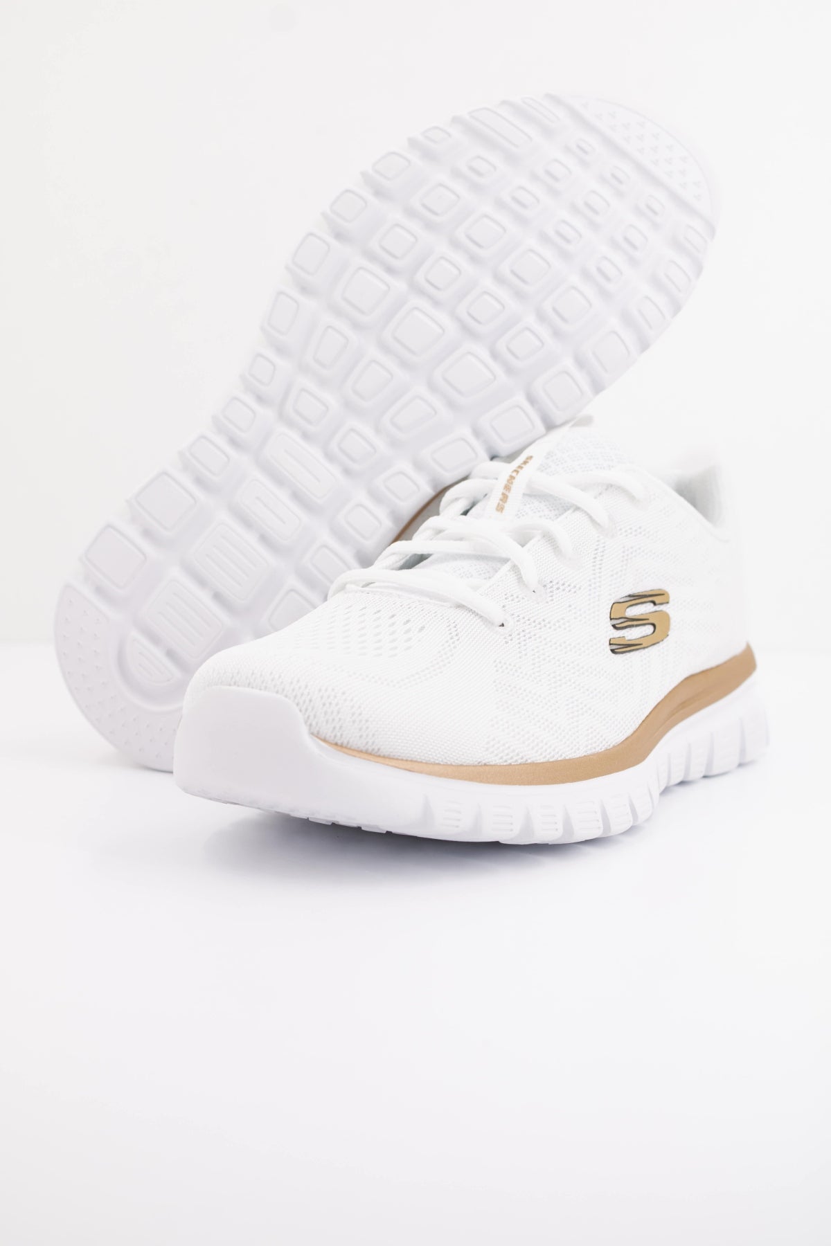 SKECHERS GRACEFUL GET CONNECTED en color BLANCO (5)