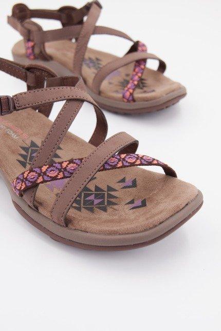 SKECHERS REGGAE SLIM VACAY en color MARRON (2)