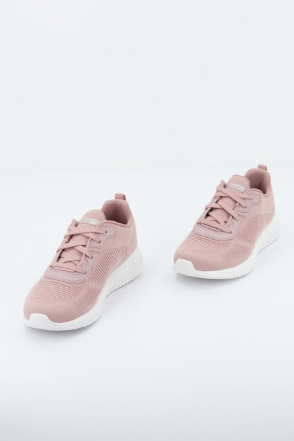 SKECHERS BOBS SQUAD - TOUGH TALK en color ROSA (3)