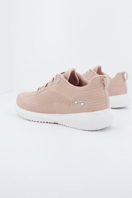 SKECHERS BOBS SQUAD TOUGH TALK en color ROSA (2)