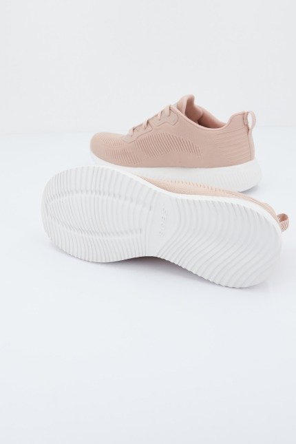 SKECHERS BOBS SQUAD TOUGH TALK en color ROSA (3)