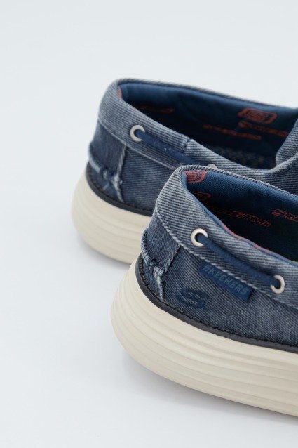 SKECHERS STATUS . LORANO en color AZUL (2)