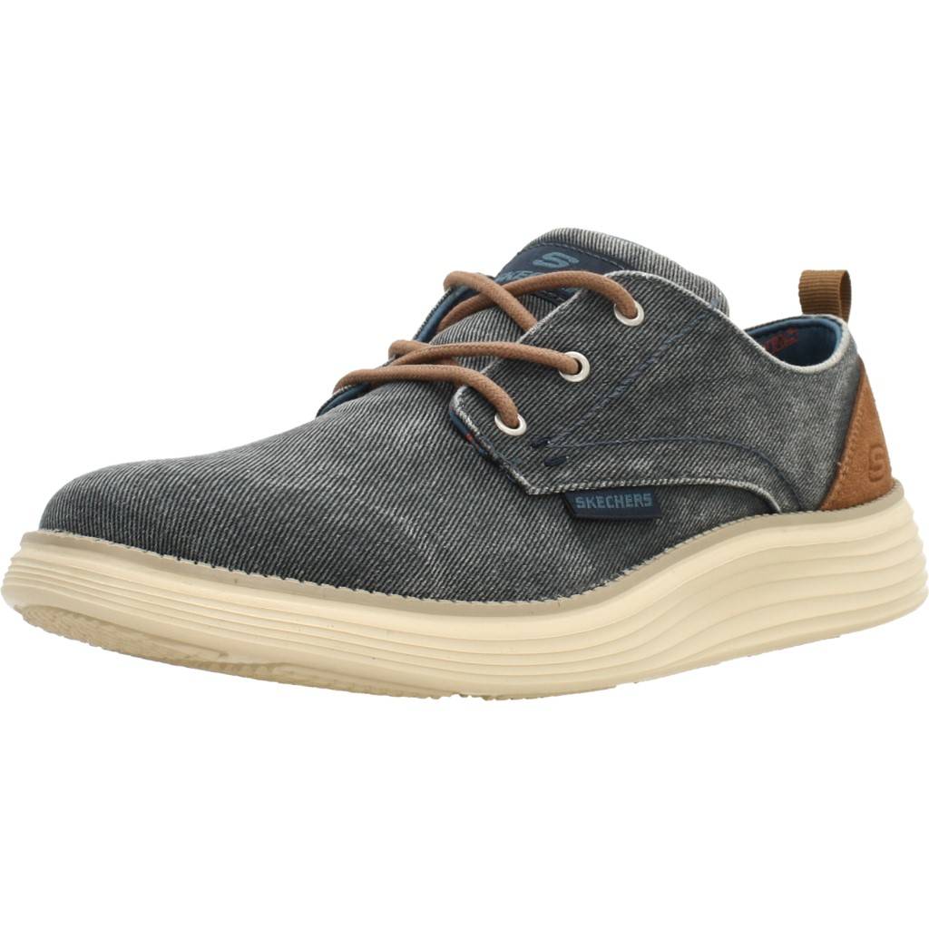 SKECHERS STATUS . PEXTON en color AZUL (1)