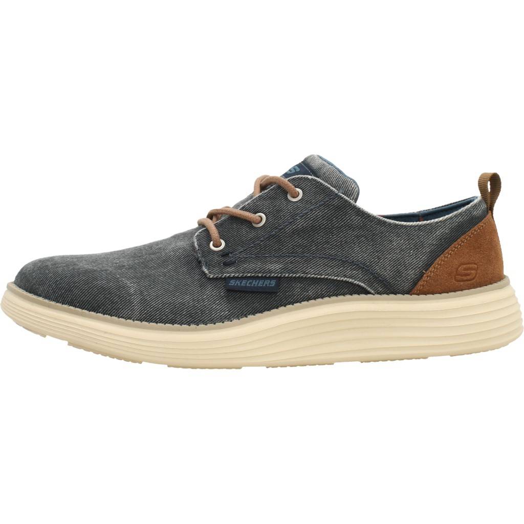 SKECHERS STATUS . PEXTON en color AZUL (2)