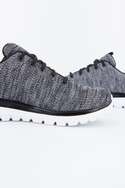 SKECHERS GRACEFUL TWISTED FORTUNE en color NEGRO (4)
