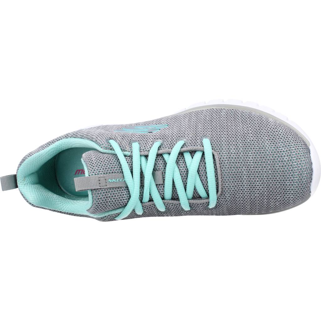 SKECHERS GRACEFUL TWISTED FORTUNE en color GRIS (7)