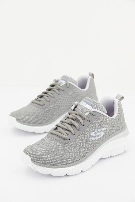 SKECHERS FASHION FIT BOLD BOUNDARIES en color GRIS (1)