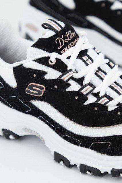 SKECHERS D'LITES-DEVOTED FAN en color NEGRO (2)