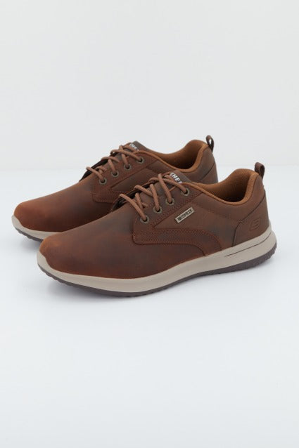 SKECHERS DELSON- ANTIGO en color MARRON (1)
