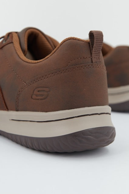 SKECHERS DELSON- ANTIGO en color MARRON (4)