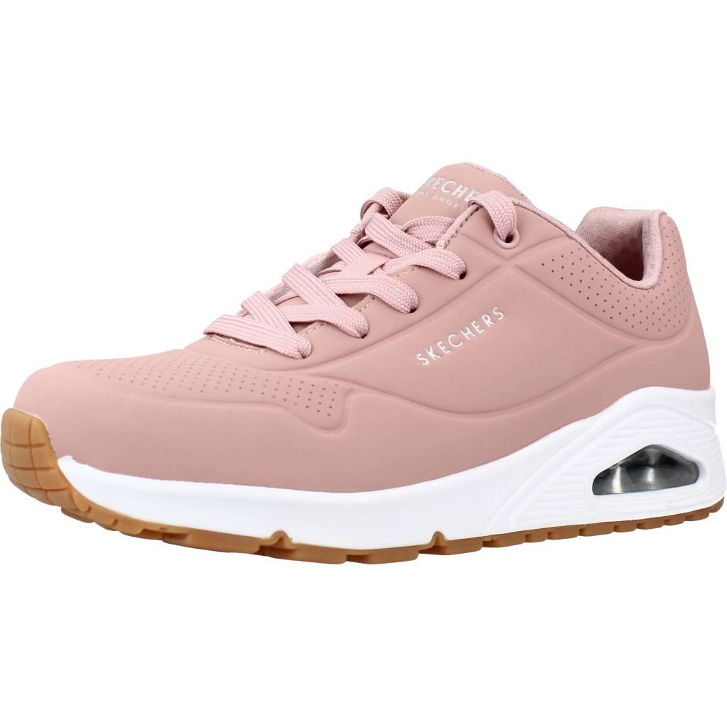SKECHERS UNO STAND ON AIR en color ROSA (1)