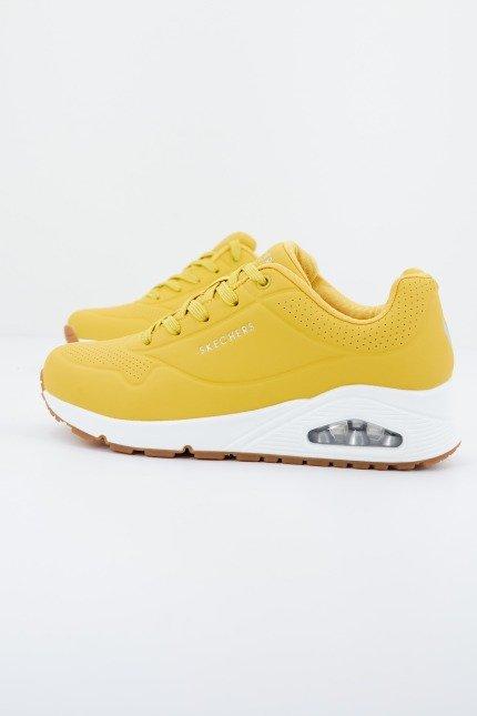 SKECHERS UNO STAND ON AIR en color AMARILLO (2)