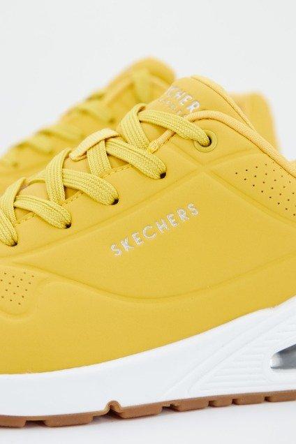 SKECHERS UNO STAND ON AIR en color AMARILLO (4)