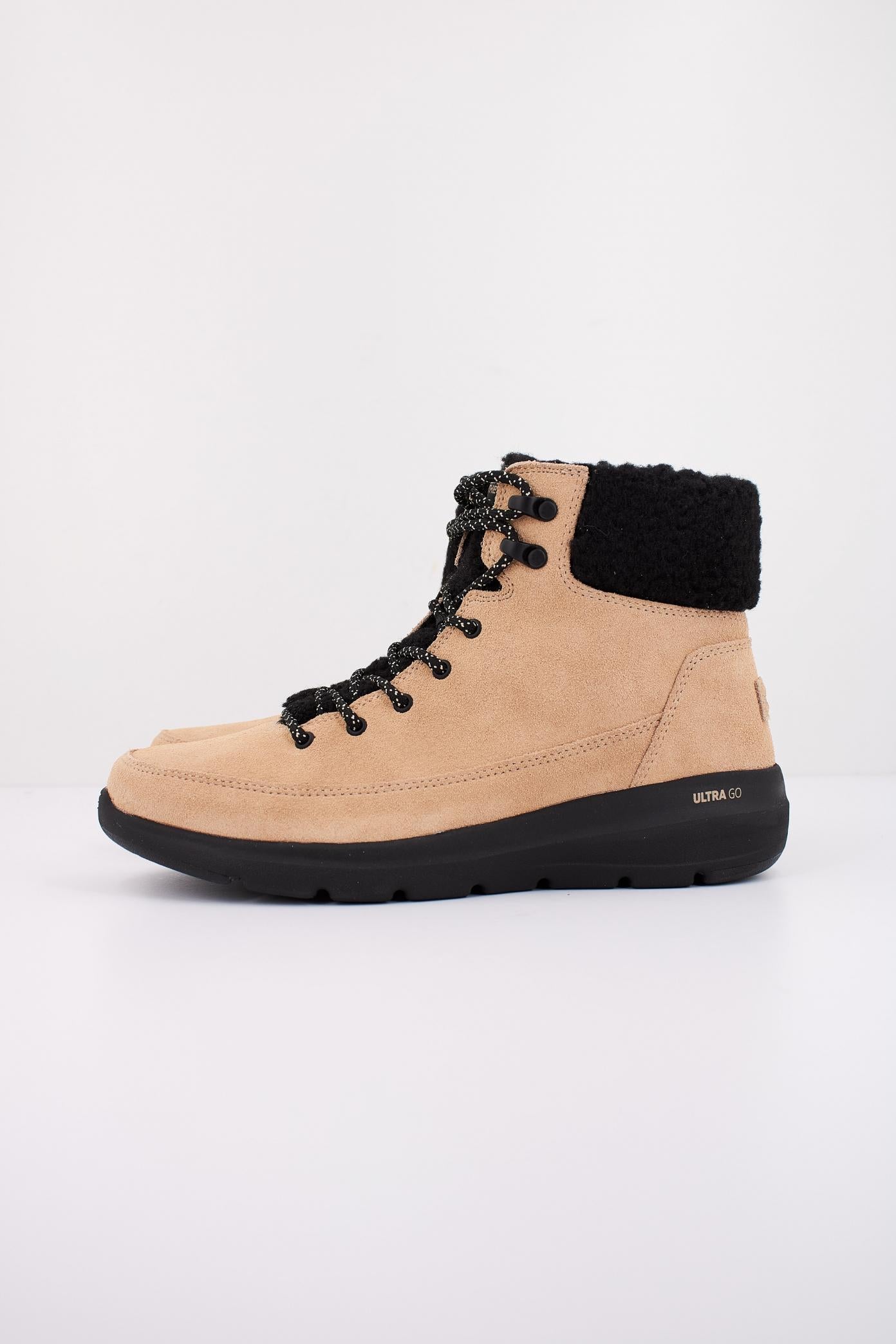 SKECHERS GLACIAL ULTRA WOODLANDS en color MARRON CLARO (1)