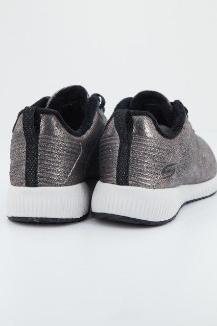 SKECHERS BOBS SQUAD en color PLATA (3)