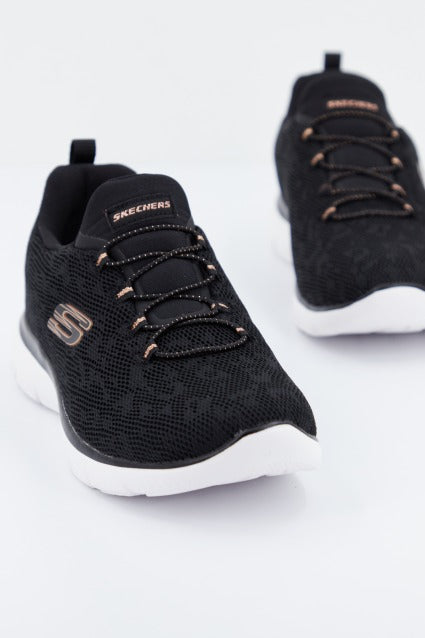 SKECHERS SUMMITS - LEOPARD SPOT en color NEGRO (4)