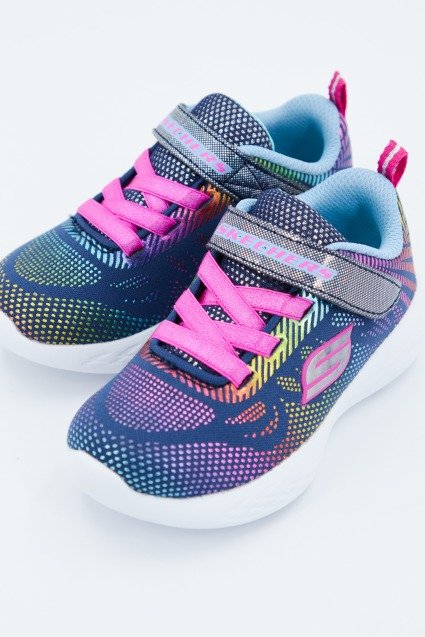 SKECHERS GO RUN - SHIMMER SPEEDE en color AZUL (3)