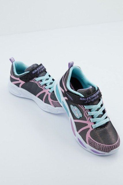 SKECHERS SHIMMER BEAMS-SPORTY GLOW en color NEGRO (2)