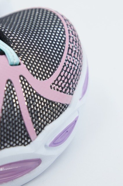 SKECHERS SHIMMER BEAMS-SPORTY GLOW en color NEGRO (4)