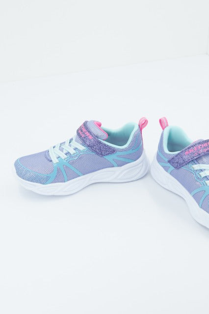 SKECHERS SHIMMER BEAMS-SPORTY GLOW en color VIOLETA (3)