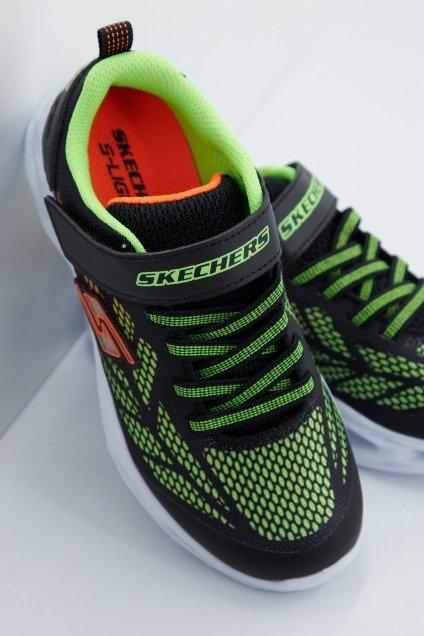 SKECHERS VORTEX-FLASH en color NEGRO (2)