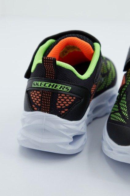 SKECHERS VORTEX-FLASH en color NEGRO (4)