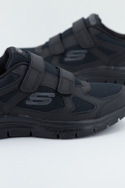 SKECHERS FLEX ADVANTAGE- ESTELLO en color NEGRO (2)